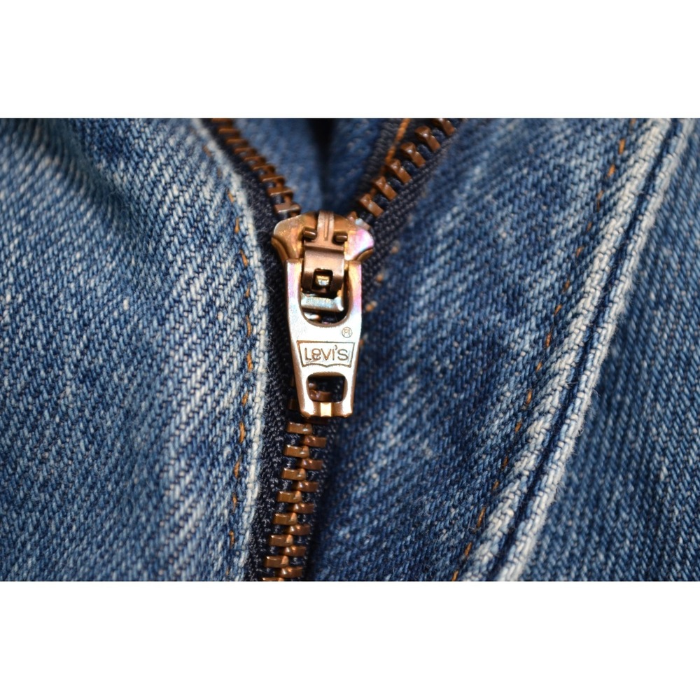 Vintage 1981 Levi's Orange Tab 517 USA Made‎ Bootcut Jeans Distressed Fade 42x34 - Picture 6 of 16